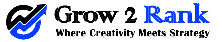 Grow To Rank Logo - Web design Agency Toronto